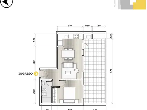 Departamento en Venta en Echesortu, Rosario