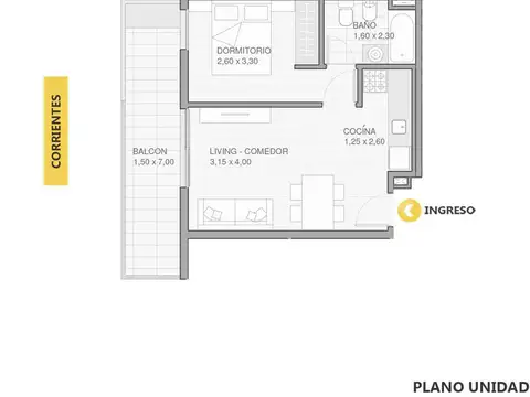 Departamento en Venta en Abasto, Rosario
