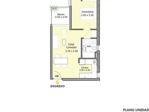 Departamento en Venta en Nuestra Señora De Lourdes, Rosario