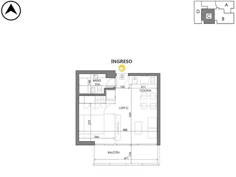 Departamento en Venta en Centro, Rosario