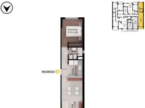 Departamento en Venta en Abasto, Rosario