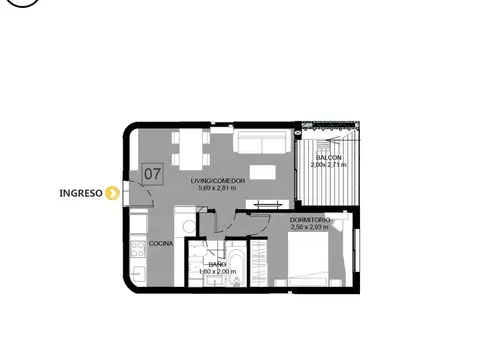Departamento en Venta en Centro, Rosario