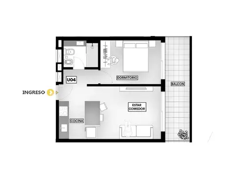 Departamento en Venta en Centro, Rosario