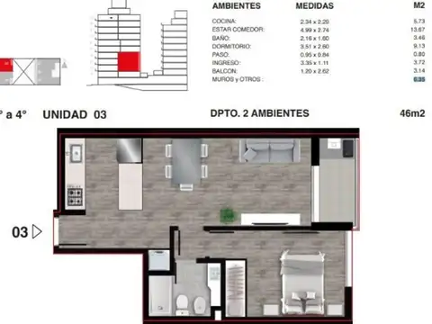 Departamento en Venta en Centro, Rosario