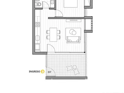 Departamento en Venta en Pichincha, Rosario