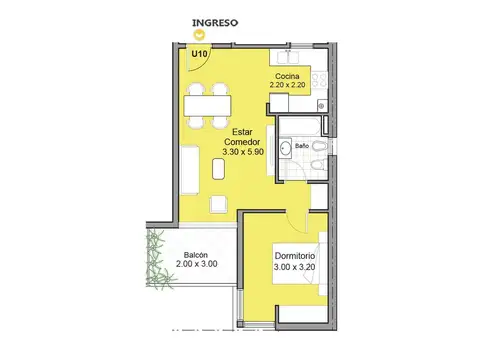 Departamento en Venta en Nuestra Señora De Lourdes, Rosario