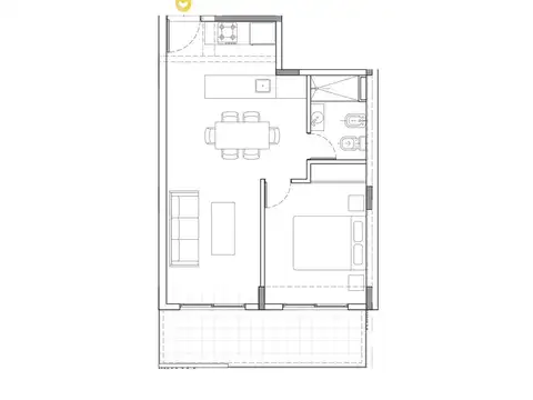 Departamento en Venta en Nuestra Señora De Lourdes, Rosario