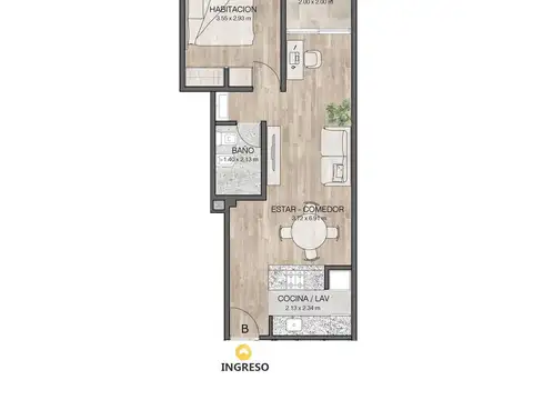 Departamento en Venta en Centro, Rosario