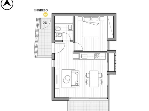 Departamento en Venta en Pichincha, Rosario
