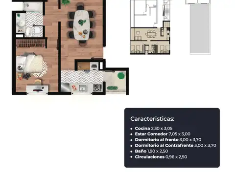 Departamento en Venta en Esperanza, Las Colonias