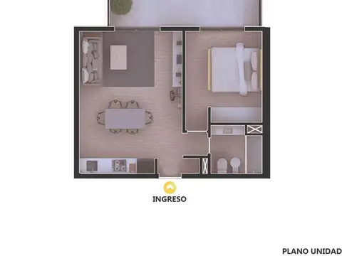 Departamento en Venta en Nuestra Señora De Lourdes, Rosario