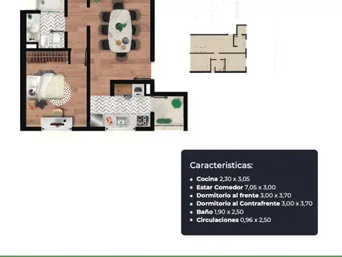 Departamento en Venta en Esperanza, Las Colonias