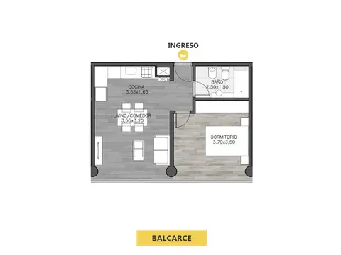 Departamento en Venta en Centro, Rosario