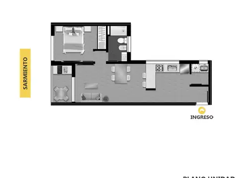 Departamento en Venta en Centro, Rosario