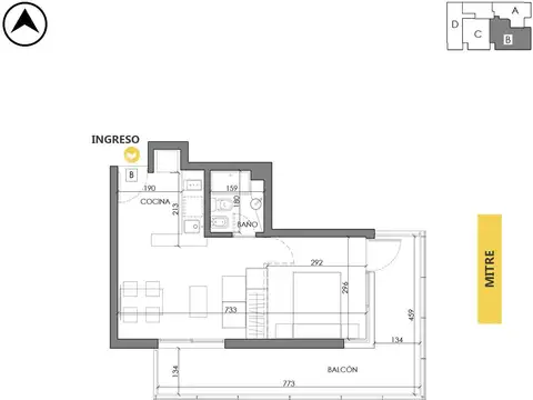 Departamento en Venta en Centro, Rosario