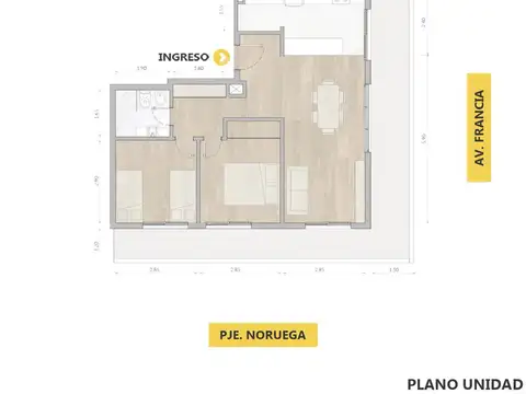 Departamento en Venta en Nuestra Señora De Lourdes, Rosario