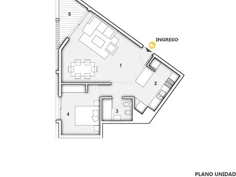 Departamento en Venta en Alberdi, Rosario