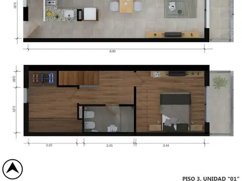 Departamento en Venta en Pichincha, Rosario