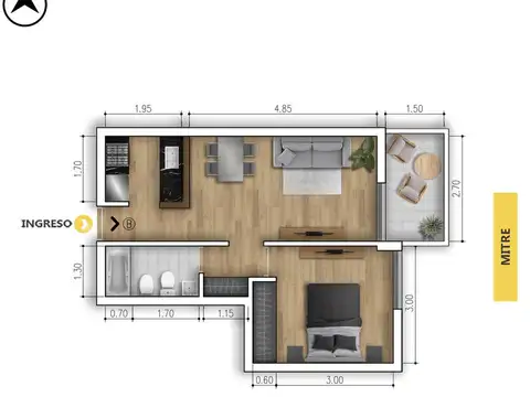 Departamento en Venta en Rosario, Santa Fe