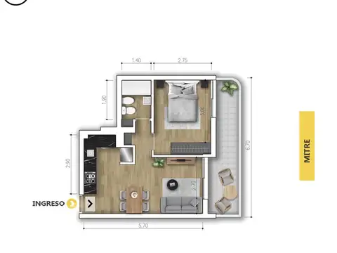 Departamento en Venta en Rosario, Santa Fe