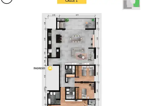 Departamento en Venta en Granadero Baigorria, Rosario