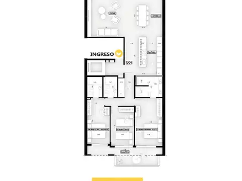 Departamento en Venta en Centro, Rosario