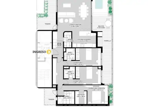 Departamento en Venta en Centro, Rosario