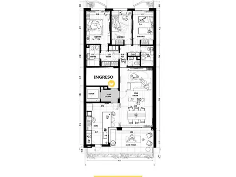 Departamento en Venta en Centro, Rosario