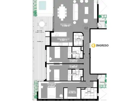 Departamento en Venta en Centro, Rosario