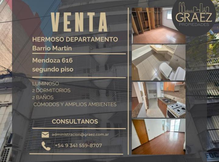 Departamento · 65m² · 3 Ambientes