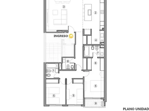 Departamento en Venta en Centro, Rosario