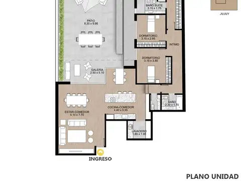 Departamento en Venta en Pichincha, Rosario
