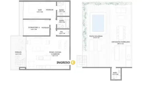 Departamento en Venta en Pichincha, Rosario