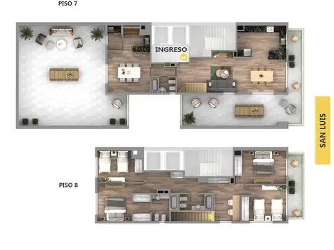 Departamento en Venta en Nuestra Señora De Lourdes, Rosario