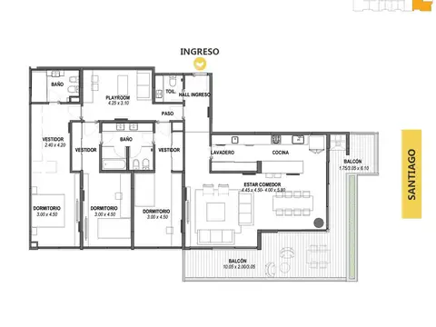Departamento en Venta en Pichincha, Rosario