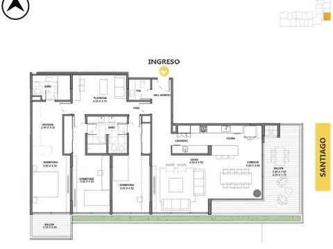 Departamento en Venta en Pichincha, Rosario