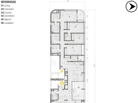 Departamento en Venta en Centro, Rosario