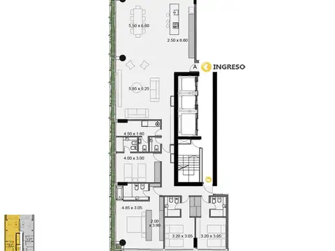 Departamento en Venta en Pichincha, Rosario