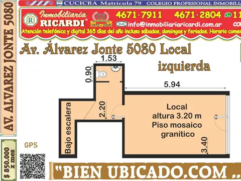 Local en Alquiler en Monte Castro, Capital Federal