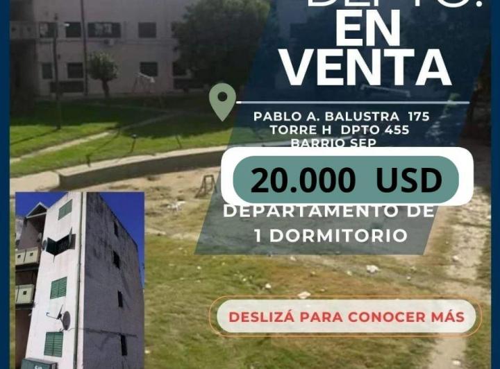 Departamento · 36m² · 2 Ambientes