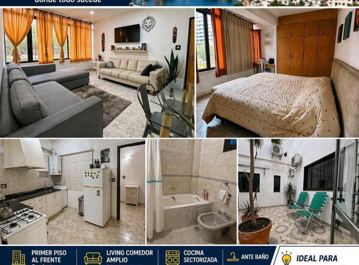 Departamento · 60m² · 1 Dormitorio · 1 Cochera