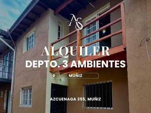 Departamento en Alquiler en Muñiz, Partido de San Miguel