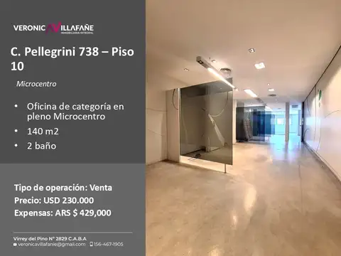 Oficina en Venta en Microcentro, Centro