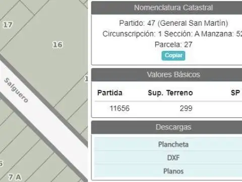 Casa en Venta en General San Martin, Partido de General San Martín