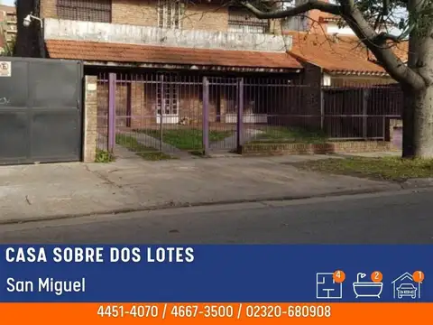 Casa en Venta en San Miguel, Partido de San Miguel