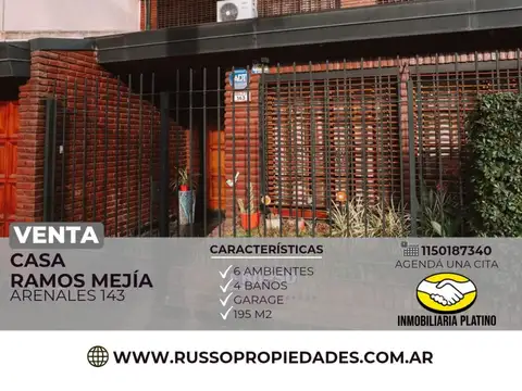 Casa en Venta en Ramos Mejia, Partido de La Matanza