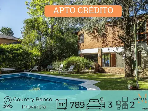 Casa en Venta en Country Club Banco Provincia, Countries y Barrios Cerrados en Moreno