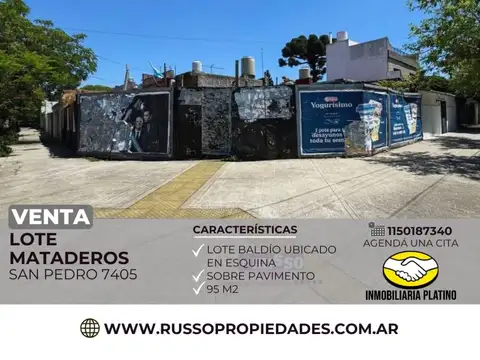 Terreno en Venta en Mataderos, Capital Federal
