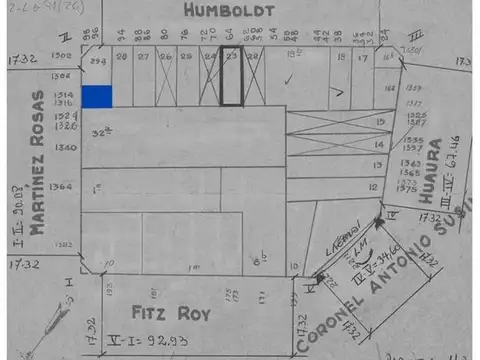 Terreno en Venta en Villa Crespo, CABA