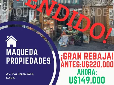 Terreno en Venta en Parque Avellaneda, Capital Federal